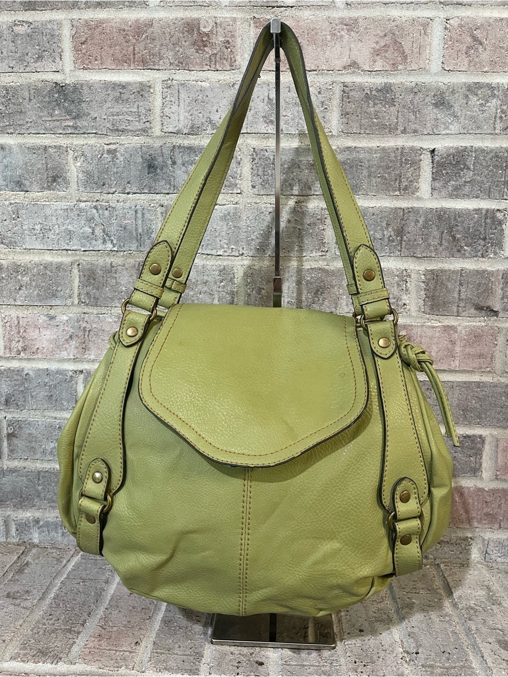 Axcess Olive Green Shoulder Bag